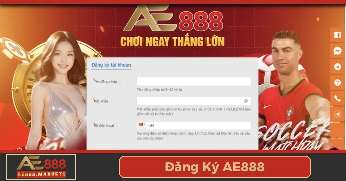 Đăng Ký AE888 - Bắt Đầu Hành Trình Giải Trí Chỉ Vài Phút 3 Những điều cần lưu ý khi cung cấp thông tin đăng ký tại AE888