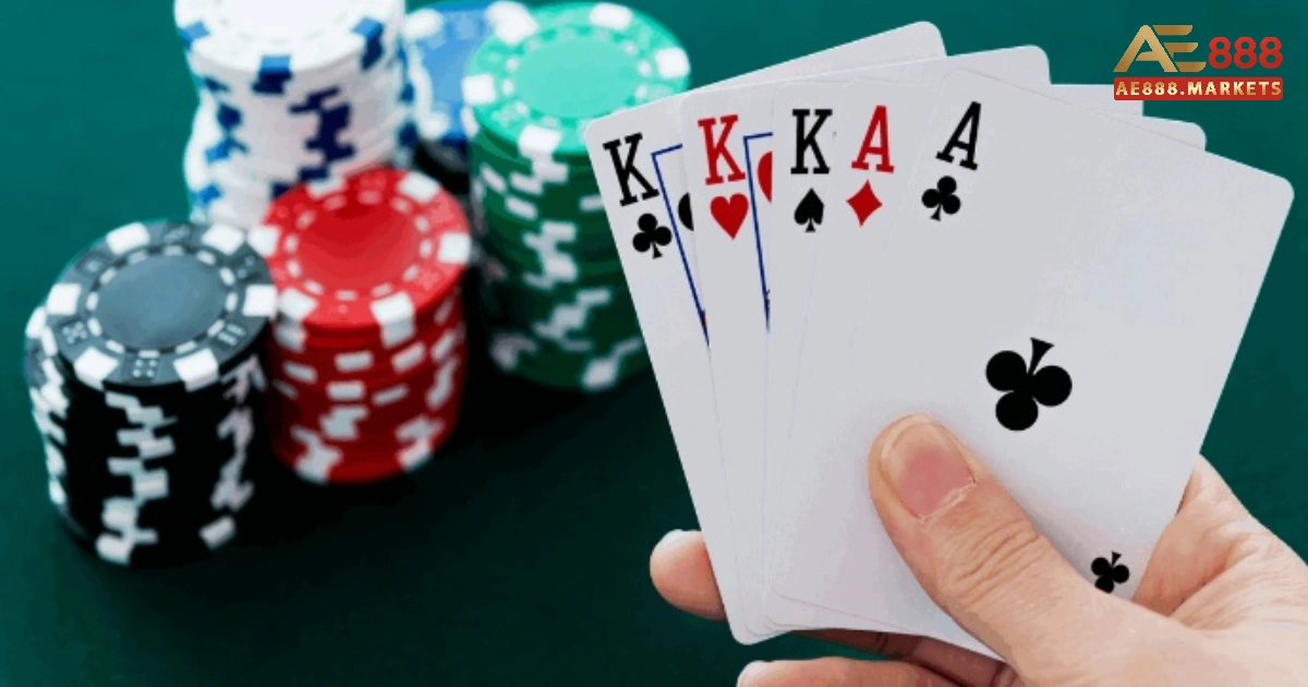 Cách Đặt Cược Liêng Tại AE888 – Đừng Để Mất Tiền Vì Cược Sai Thời Điểm. 3 Một chiến thuật thú vị khác mà bạn có thể áp dụng là "tố" giả